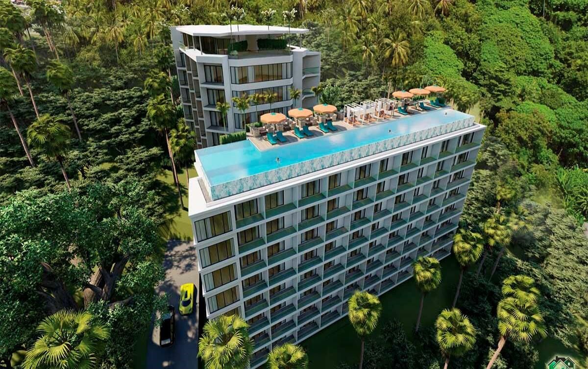 Апартаменты на Пхукете, Таиланд, 62 м²