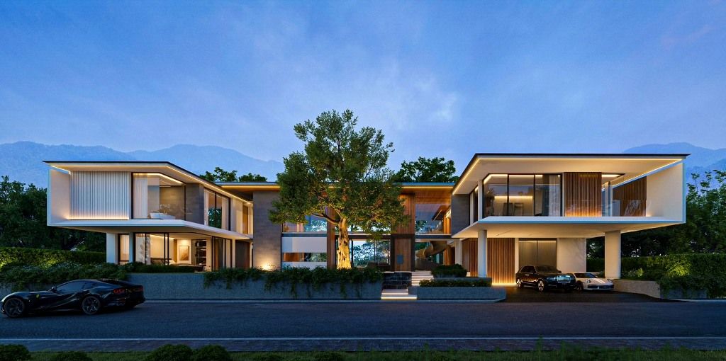 Вилла на Пхукете, Таиланд, 1 100 м²