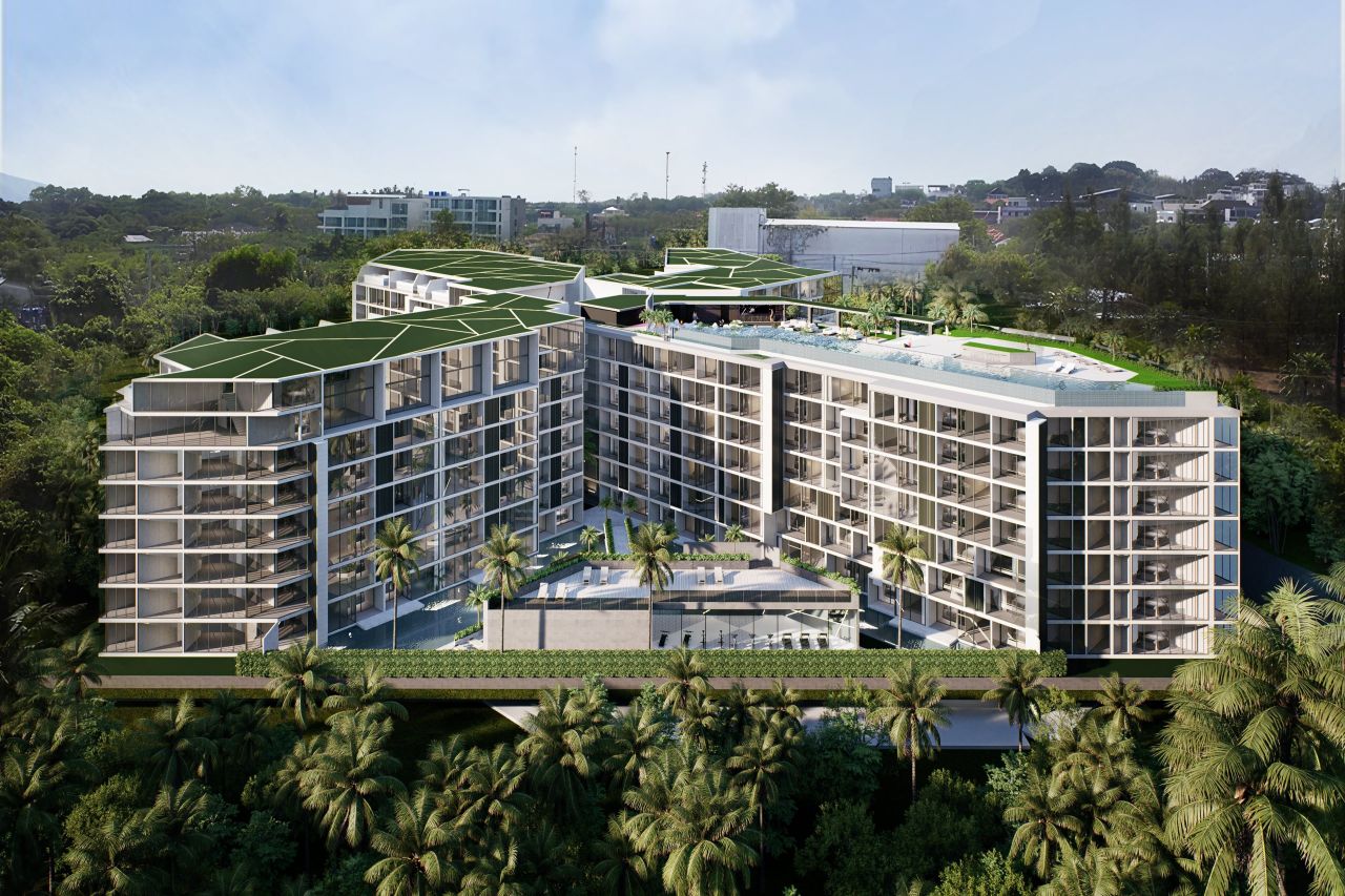 Апартаменты на Пхукете, Таиланд, 55 м²