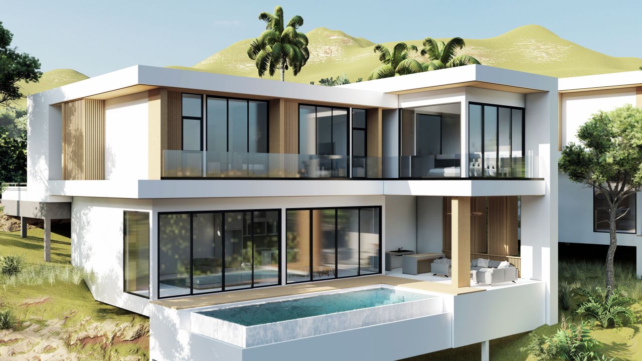 Вилла на Самуи, Таиланд, 395 м²