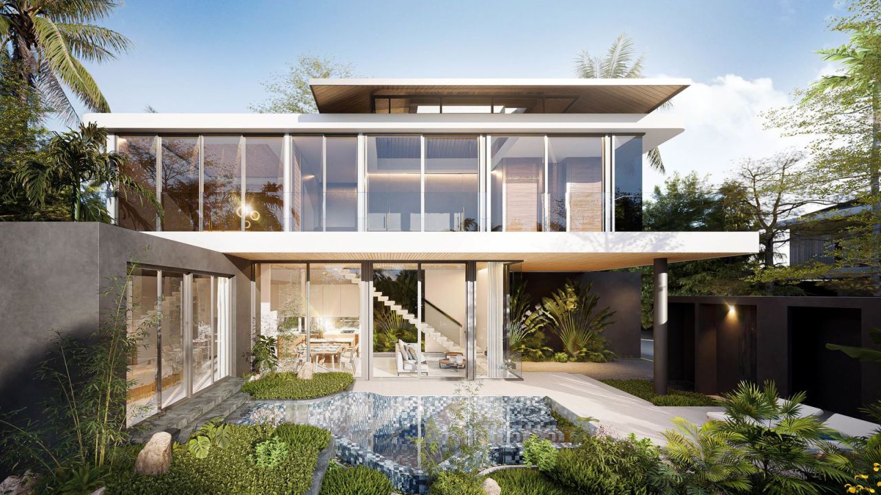 Вилла на пляже Лаян, Таиланд, 270 м²