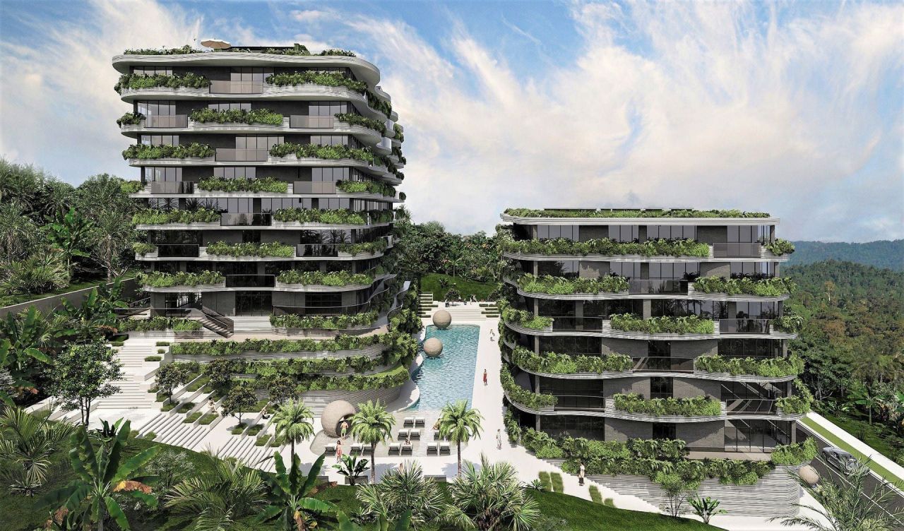 Апартаменты на пляже Найхарн, Таиланд, 33 м²