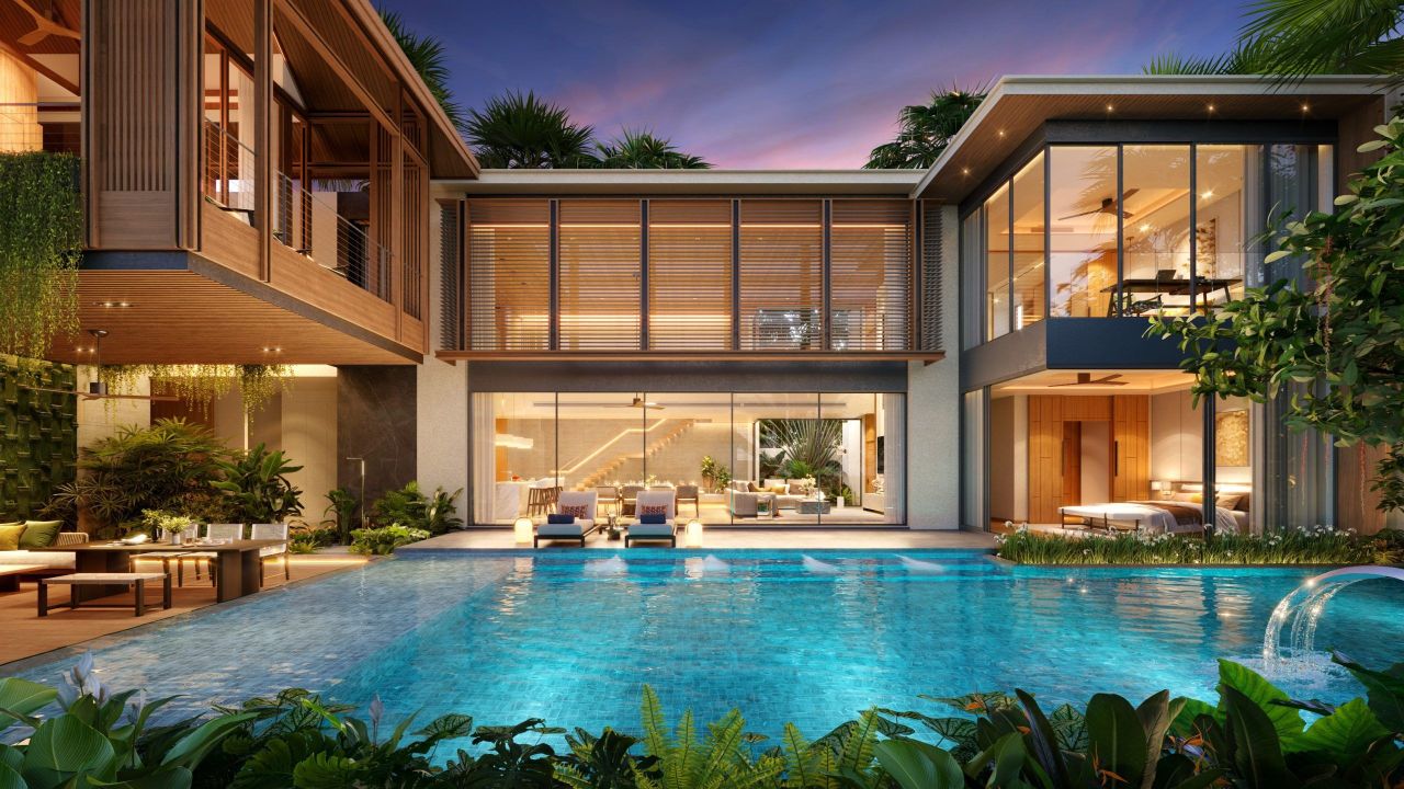 Вилла на пляже Банг Тао, Таиланд, 445 м²