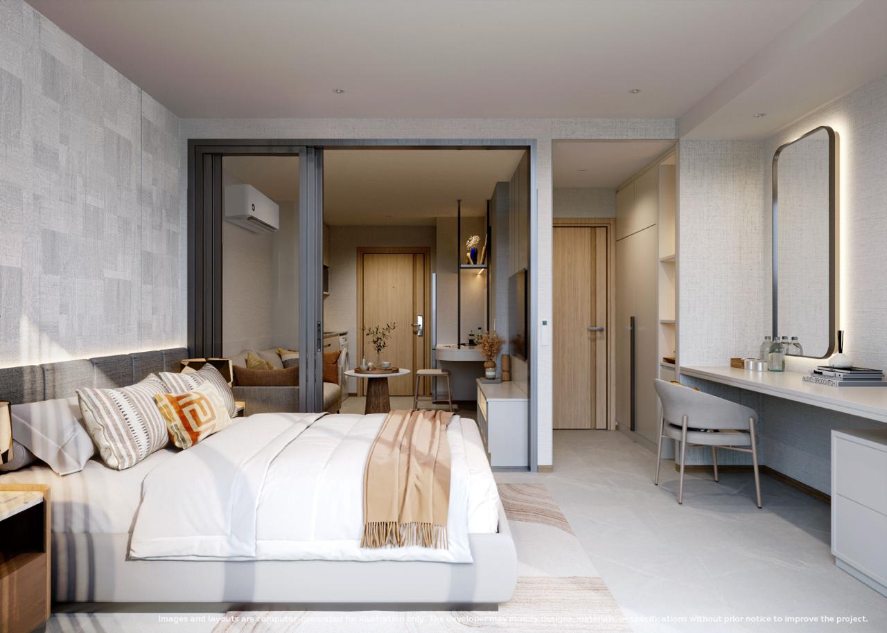 Квартира на Пхукете, Таиланд, 35 м²