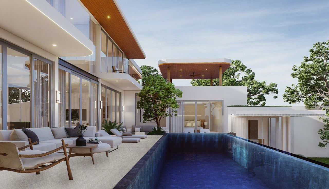 Вилла на пляже Банг Тао, Таиланд, 463 м²