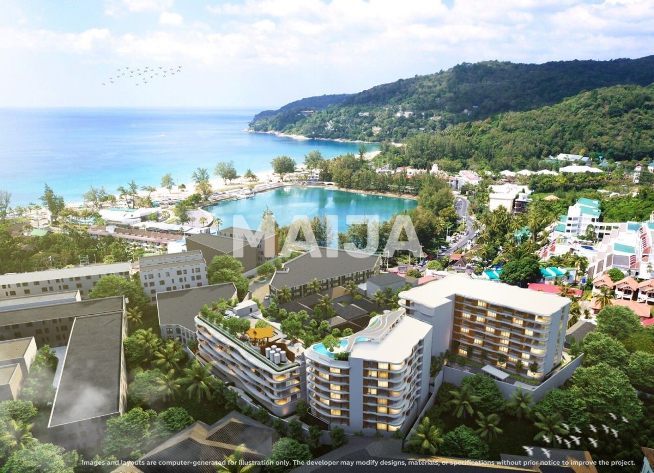 Апартаменты на острове Пхукет, Таиланд, 35 м²