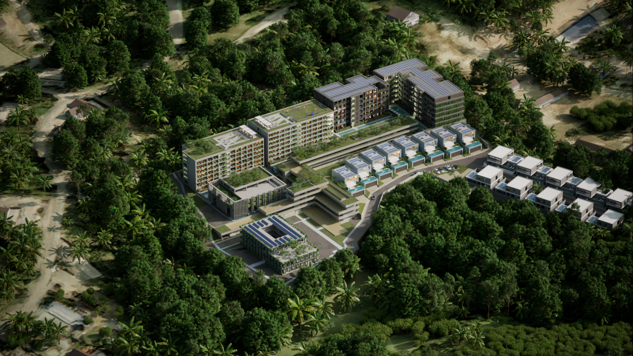 Апартаменты на Пхукете, Таиланд, 36 м²