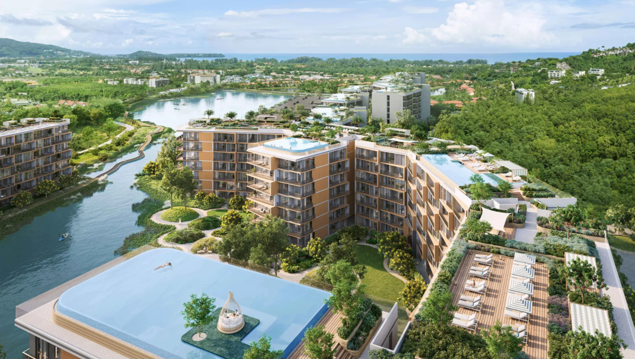 Апартаменты на Пхукете, Таиланд, 54 м²