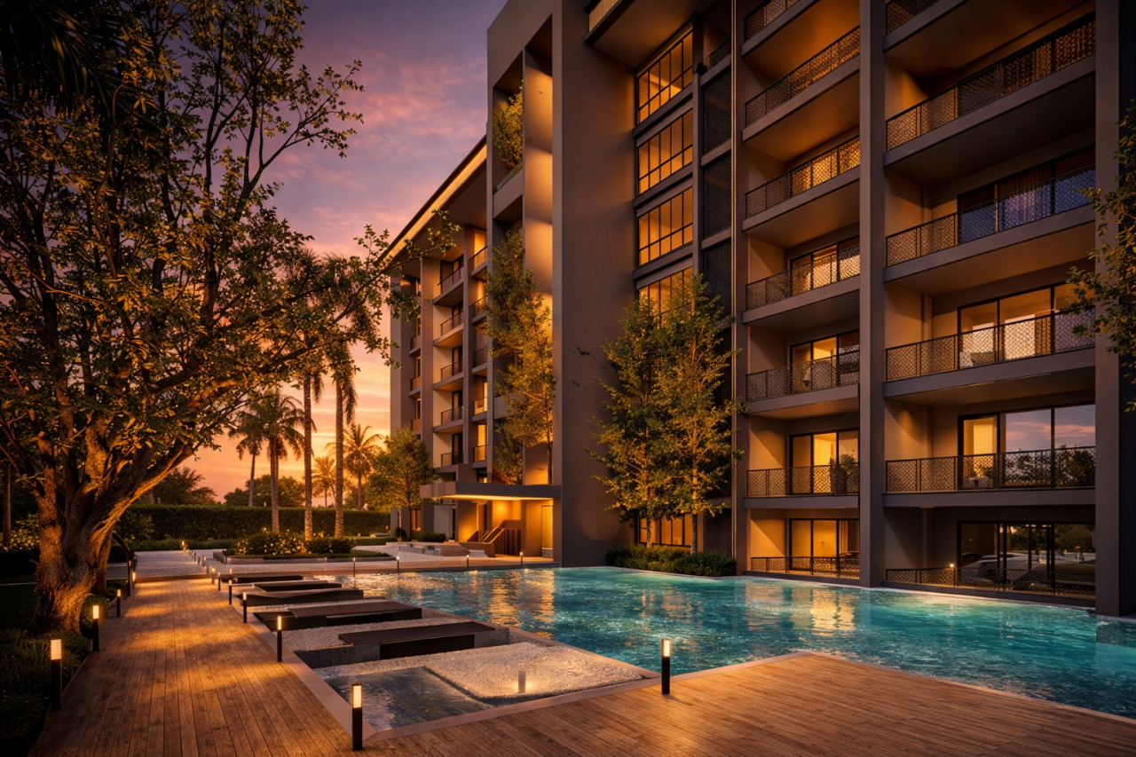 Квартира в Паттайе, Таиланд, 59.35 м²