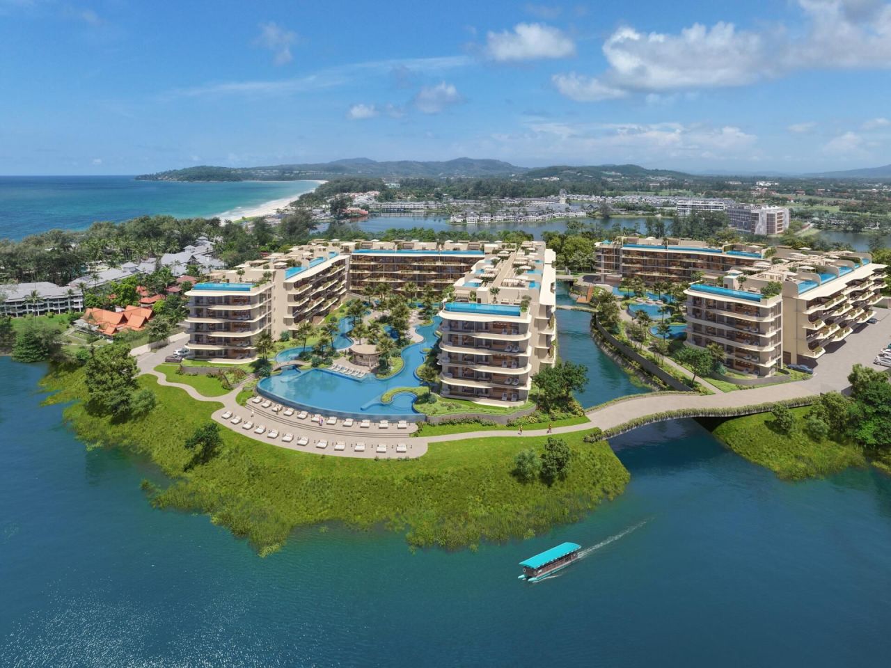Апартаменты на Пхукете, Таиланд, 121 м²