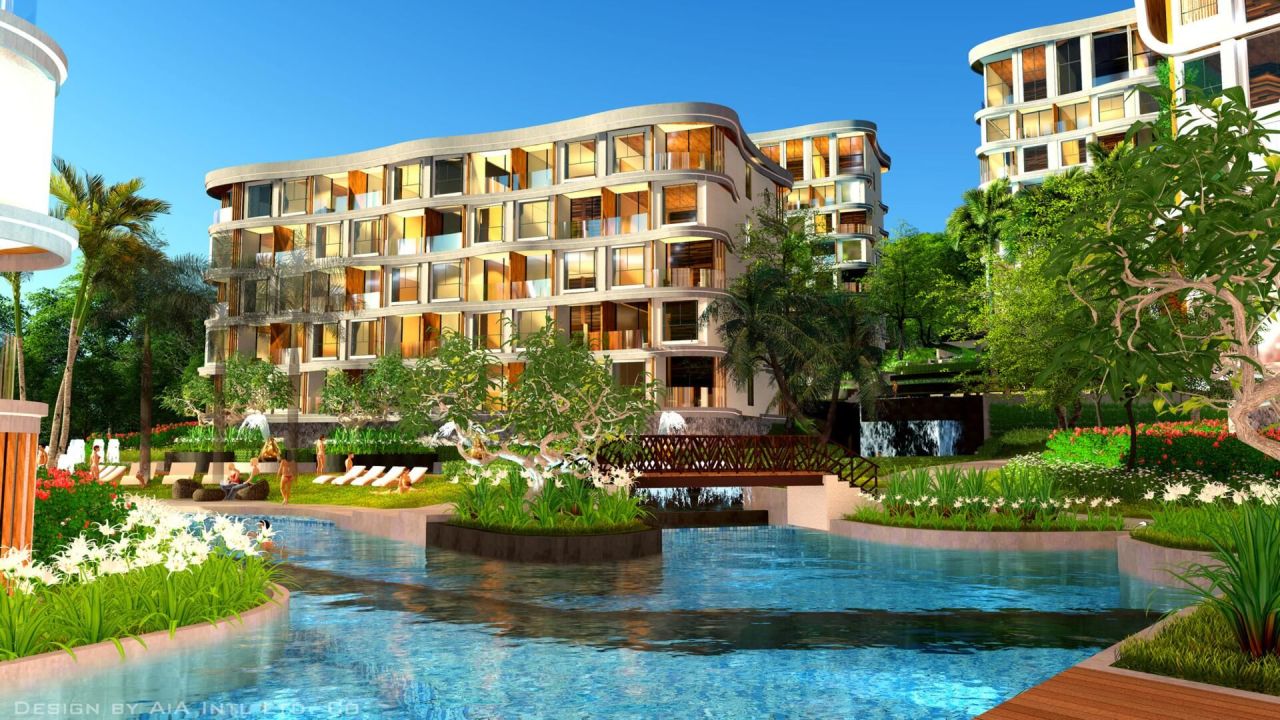 Апартаменты на Пхукете, Таиланд, 57 м²
