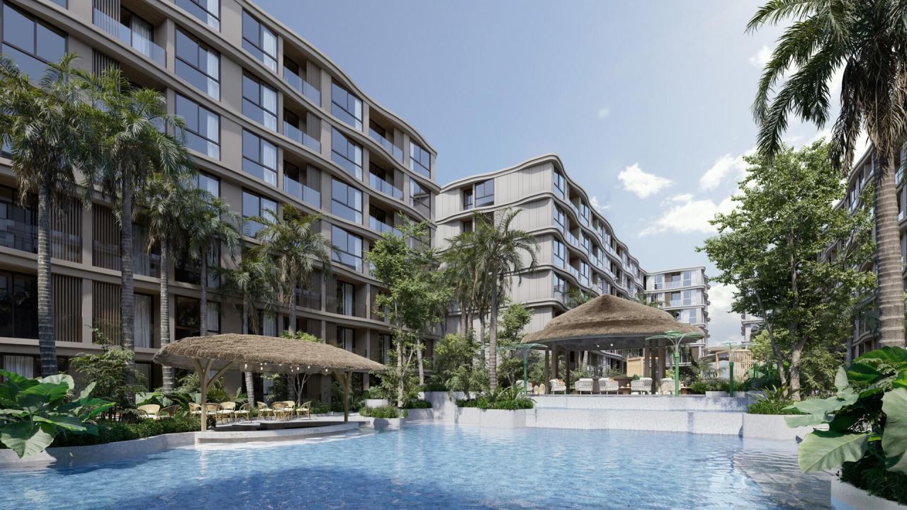 Апартаменты на Пхукете, Таиланд, 45 м²