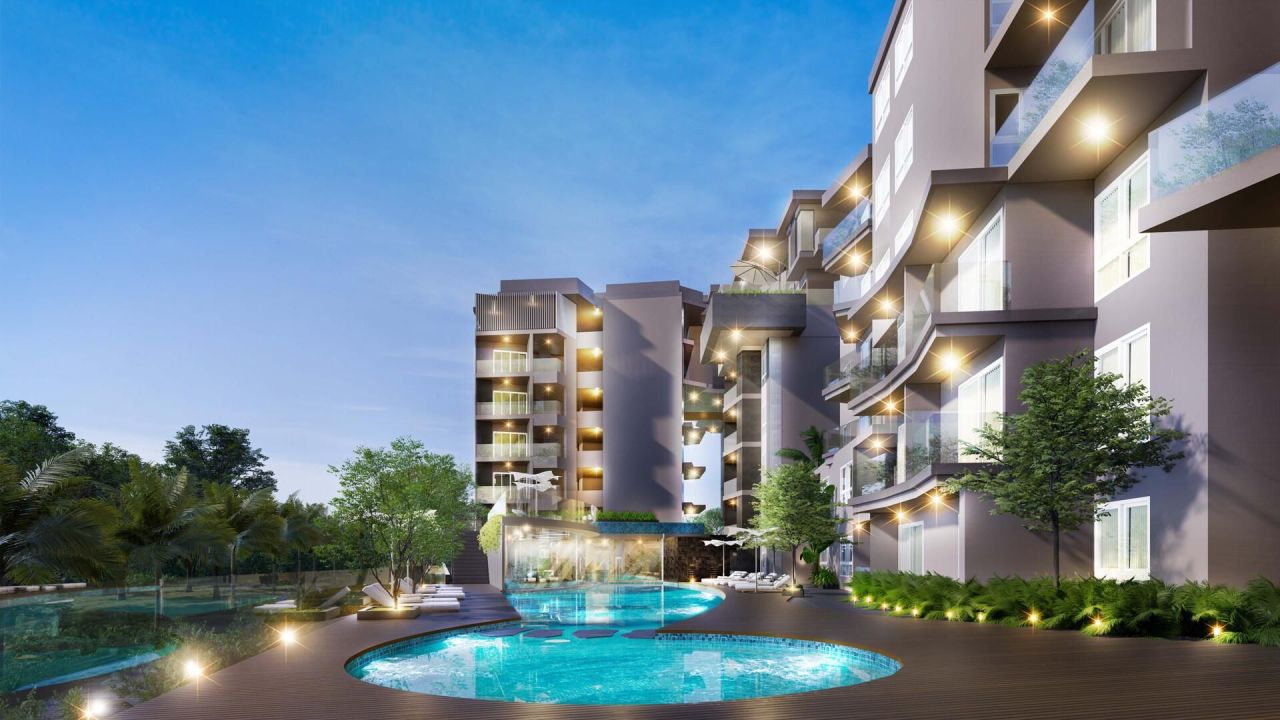 Апартаменты на Пхукете, Таиланд, 75 м²