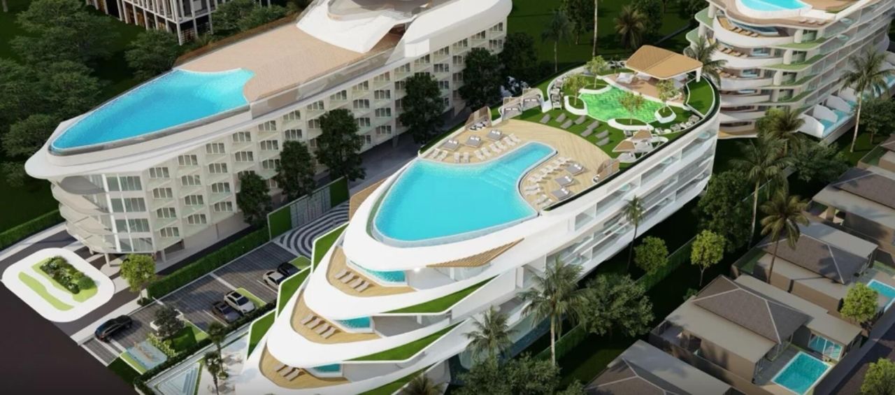 Апартаменты на Пхукете, Таиланд, 188 м²
