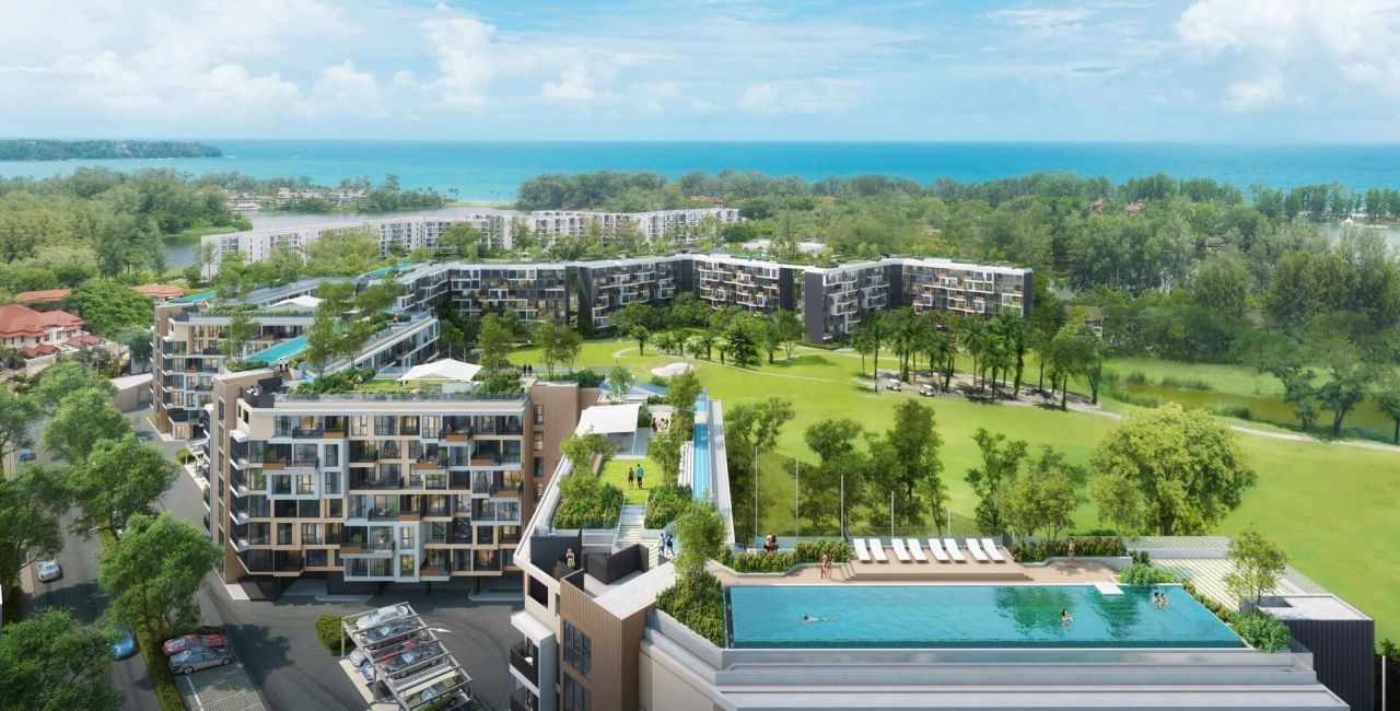 Апартаменты на Пхукете, Таиланд, 52 м²