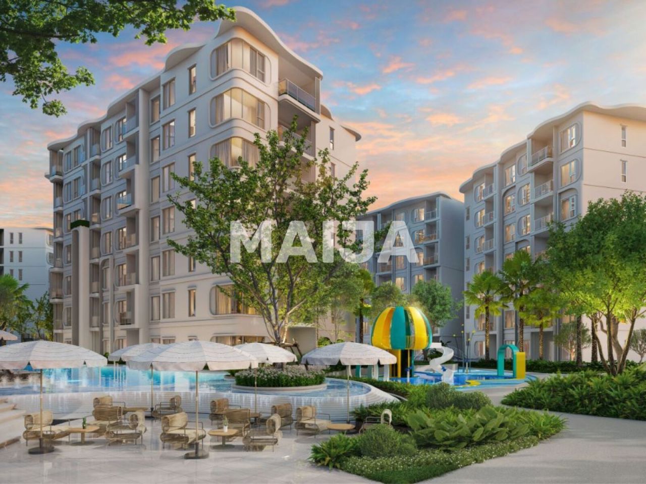 Апартаменты на острове Пхукет, Таиланд, 58 м²