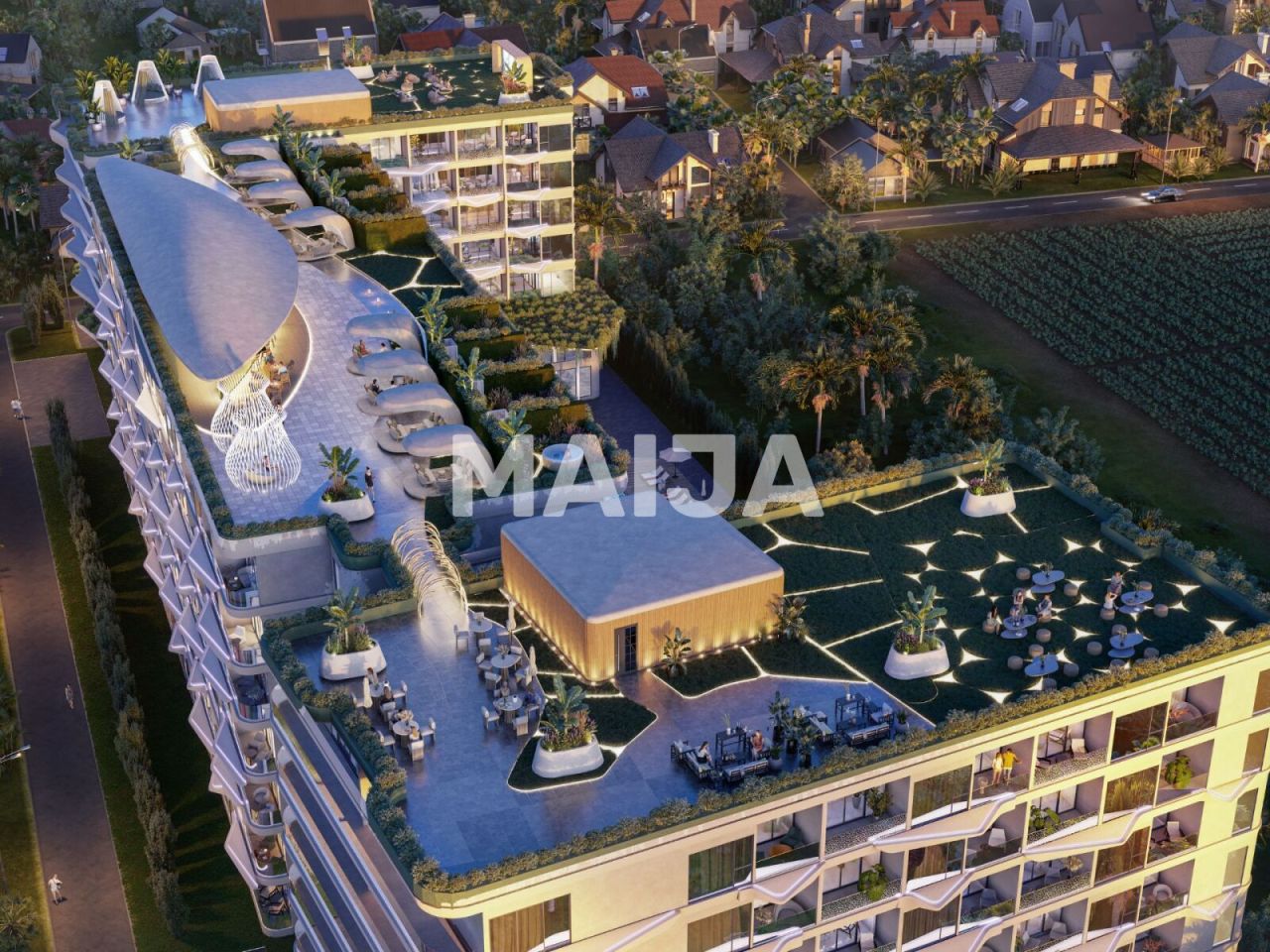 Апартаменты на острове Пхукет, Таиланд, 36 м²