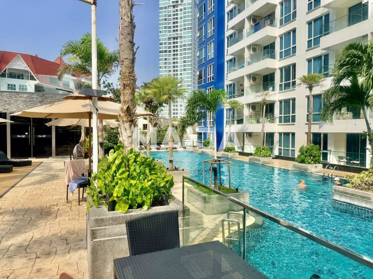 Апартаменты в Паттайе, Таиланд, 38 м²
