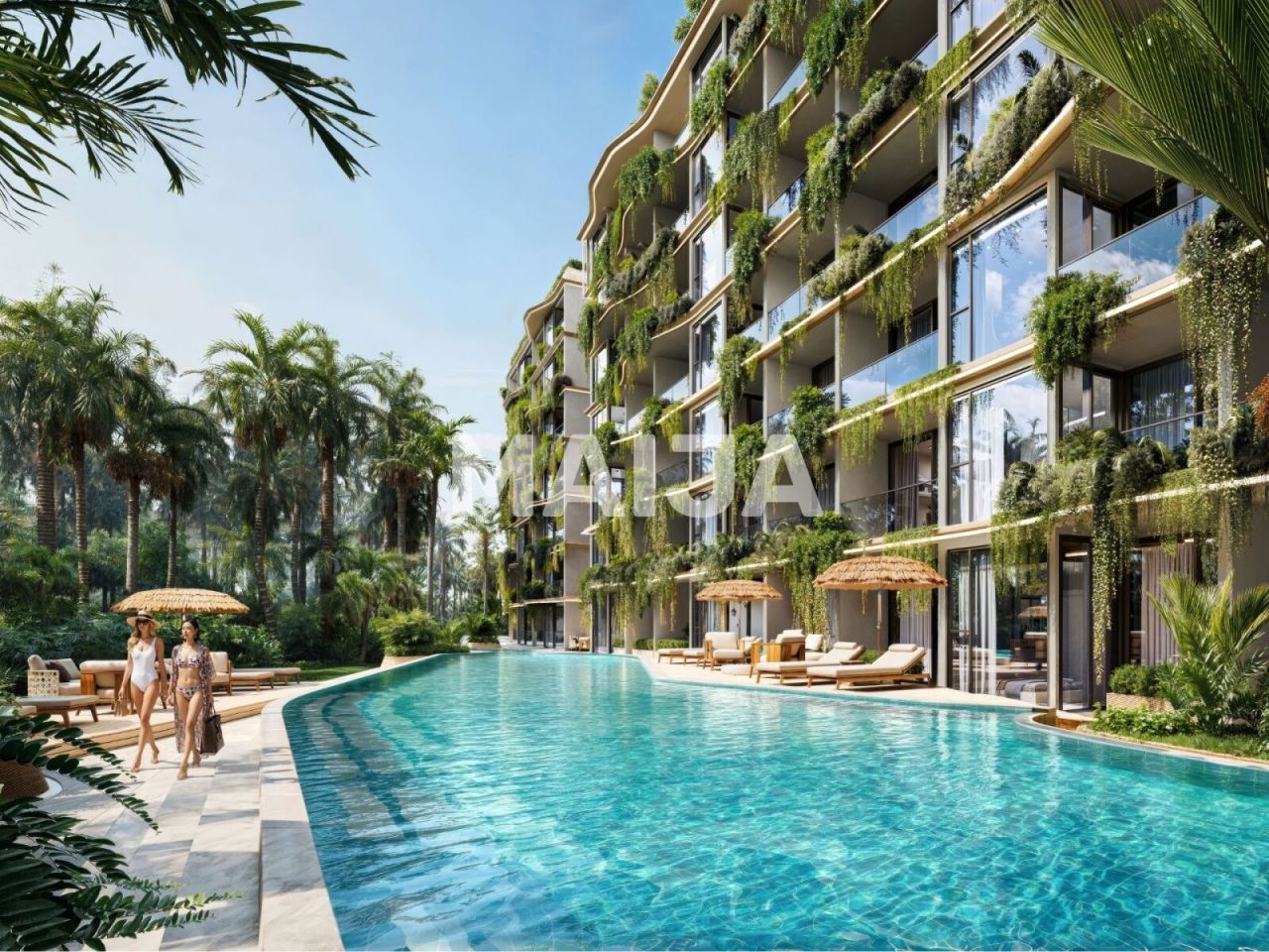 Апартаменты на острове Пхукет, Таиланд, 42 м²