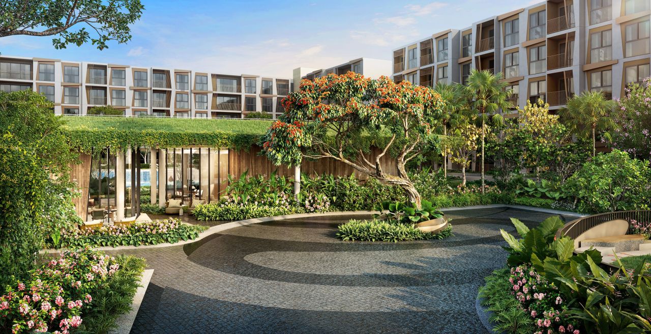 Апартаменты в Тхаланге, Таиланд, 34 м²