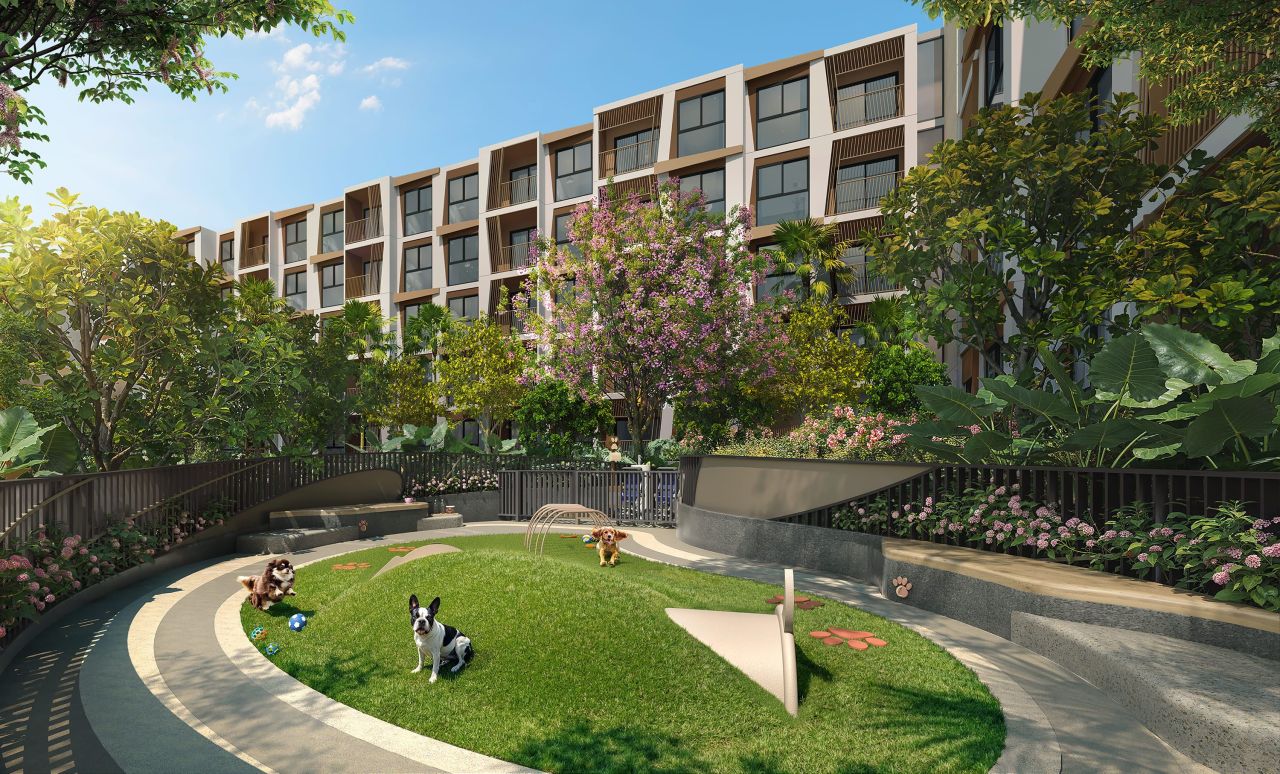 Апартаменты в Тхаланге, Таиланд, 48 м²