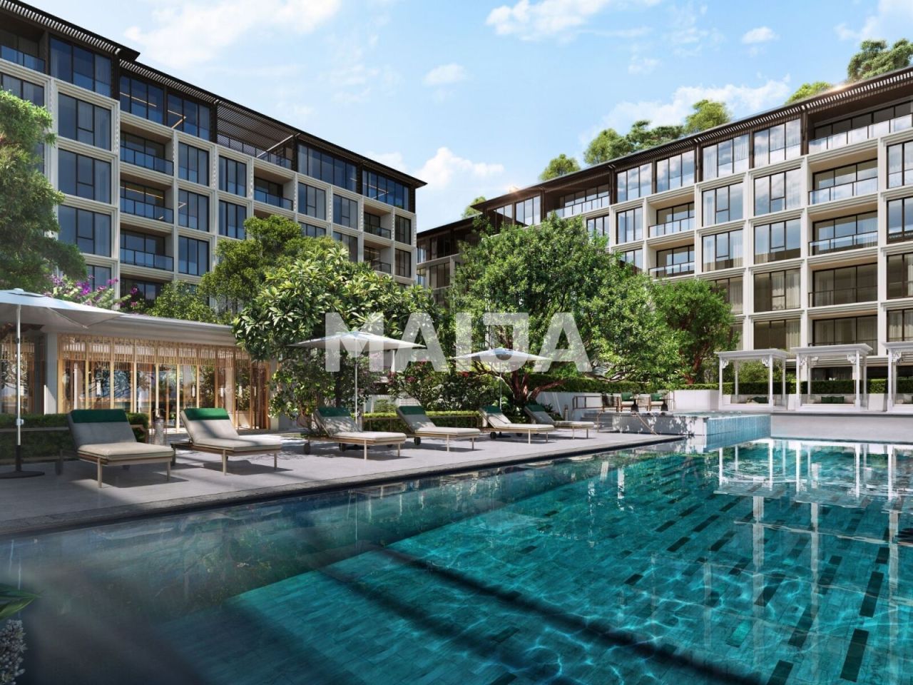 Апартаменты на острове Пхукет, Таиланд, 61 м²