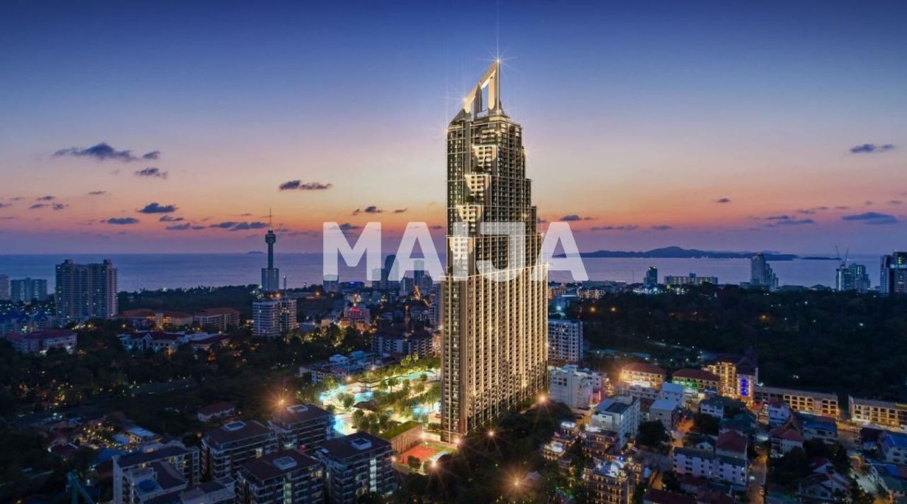 Апартаменты в Паттайе, Таиланд, 29 м²
