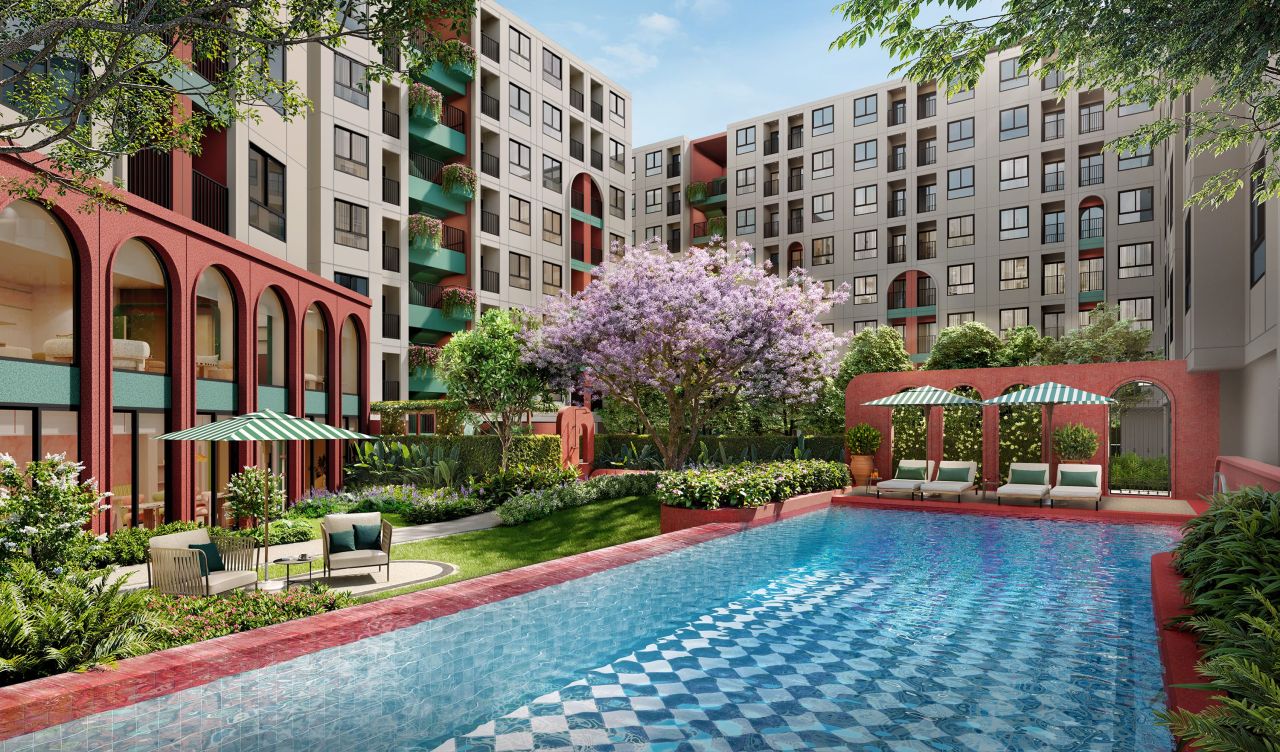 Апартаменты в Паттайе, Таиланд, 43 м²