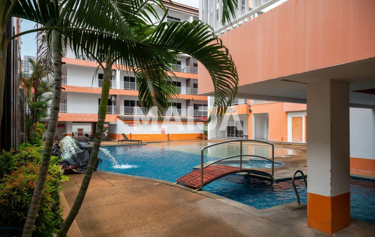 Апартаменты в Паттайе, Таиланд, 37 м²
