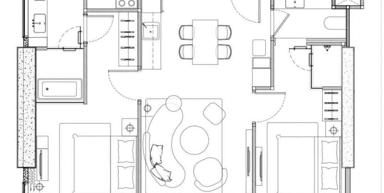 2-комнатная квартира 84 м² в Паттайе