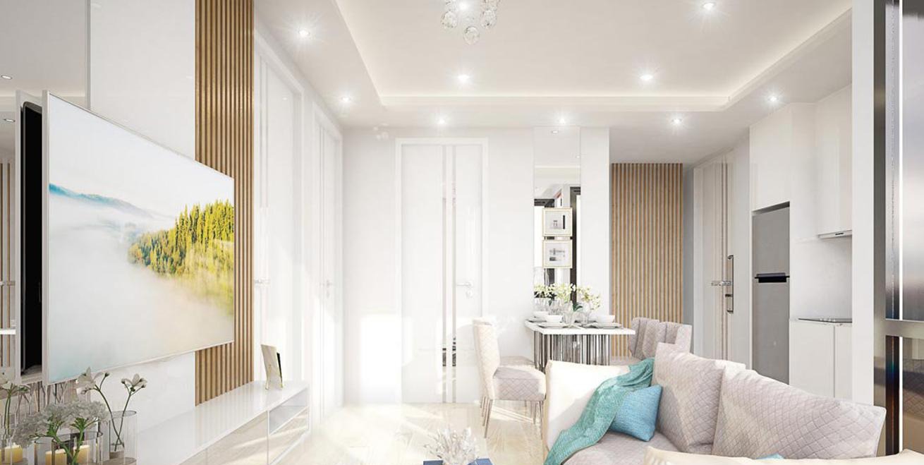 2-комнатная квартира 35 м² в Паттайе
