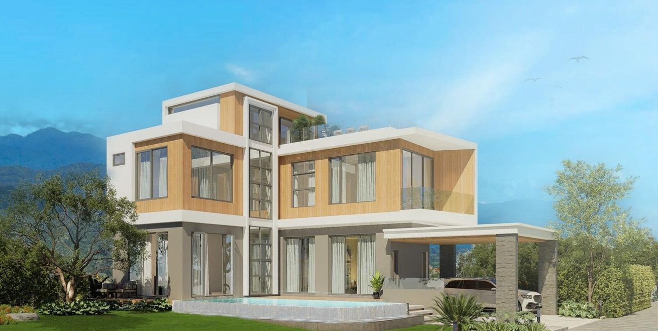 5-комнатная вилла 380 м² в Чалонге