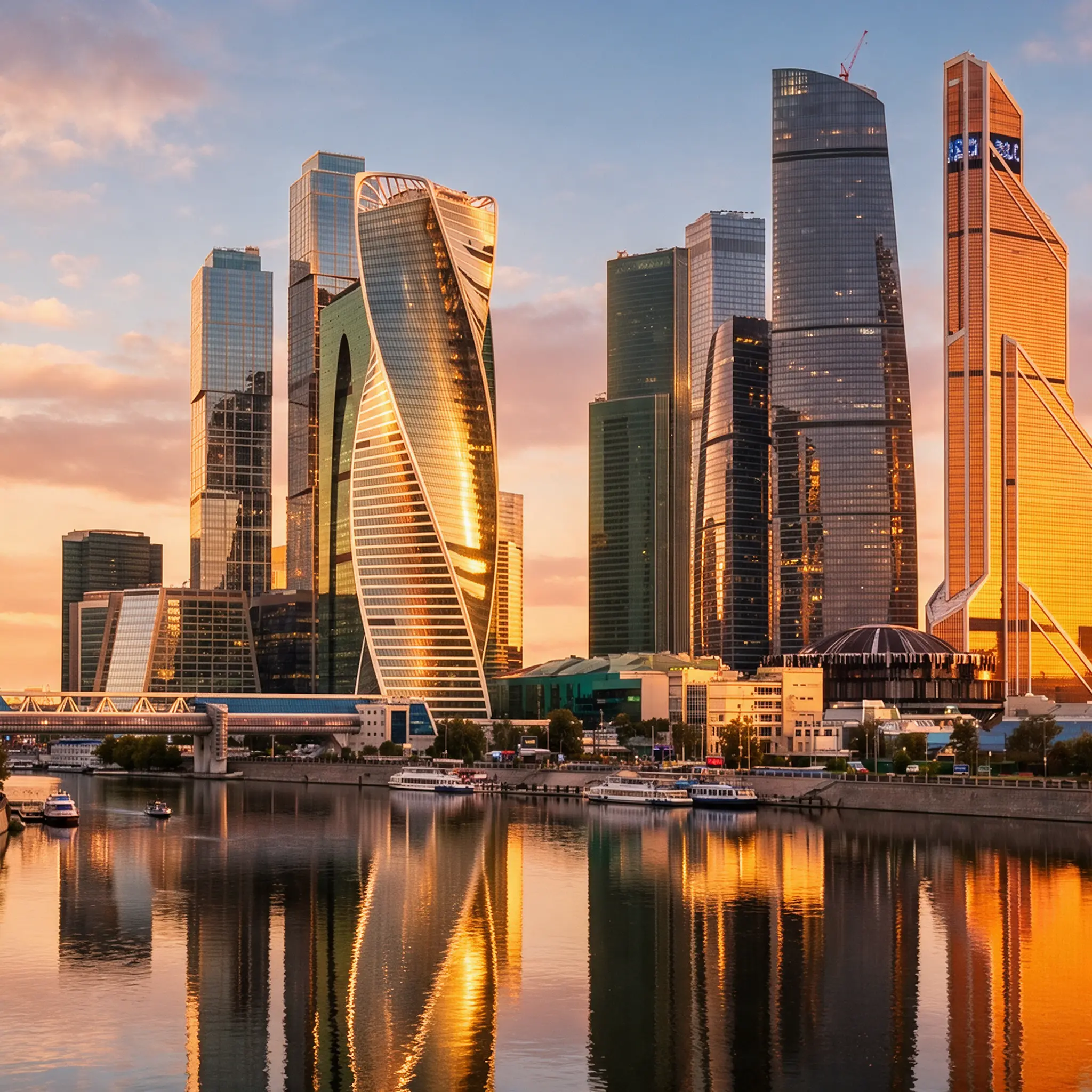 до Москва-сити