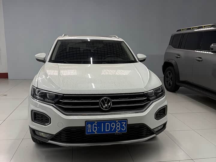 T-ROC 2021 facelift 280TSI DSG two-wheel drive comfortable intelligent connected version