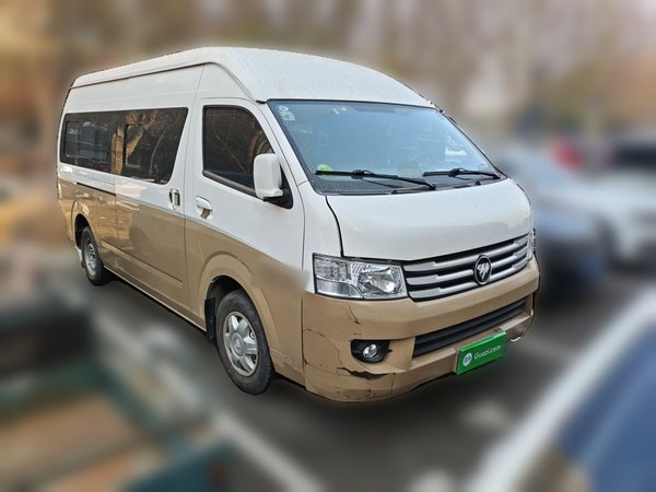 Foton Scenic G9 2021 2.4L Gasoline Commercial Version Long Wheelbase High Roof 6-Seater with Clear Windows Model 4K22D4M, 2021 года