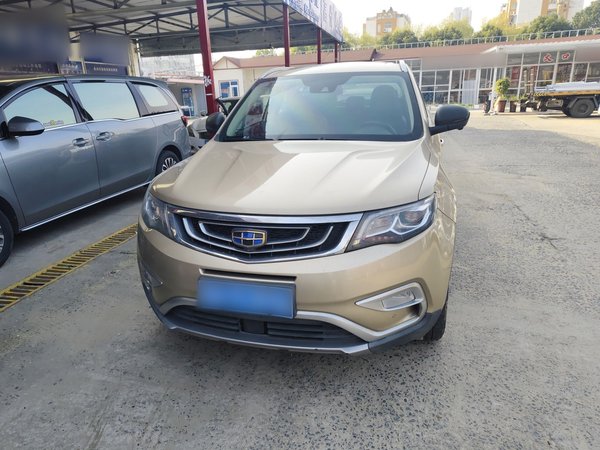 Geely Auto Emgrand X7 Sport 2016 1.8TD Automatic ZhiZun Version, 2016 года