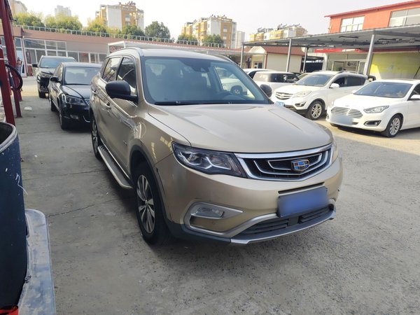 Geely Auto Emgrand X7 Sport 2016 1.8TD Automatic ZhiZun Version, 2016 года