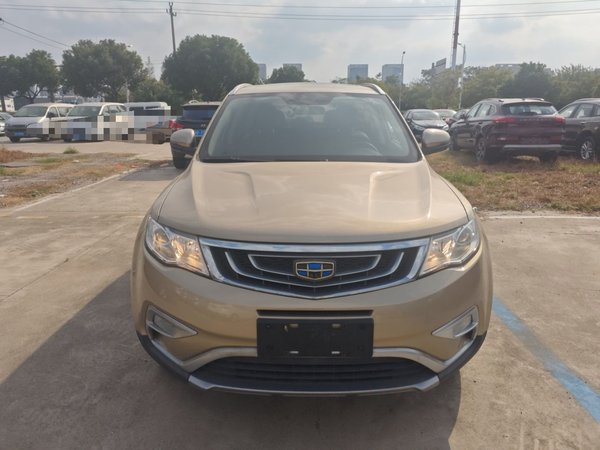 Geely Auto Emgrand X7 Sport 2016 2.0L Manual Smart Connect Version, 2016 года