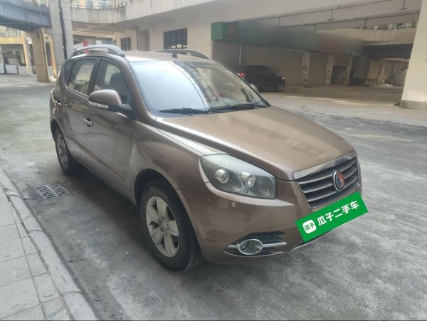 Geely Auto SX7 2013 2.0L Manual Elite Edition, 2013 года