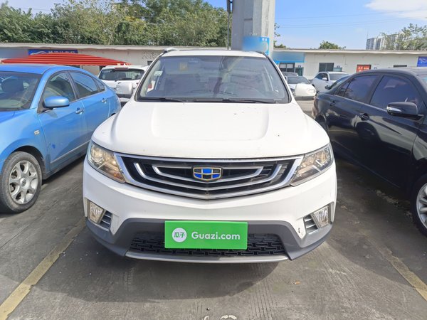 Geely Auto Vision X6 2016 1.3T CVT Flagship Model, 2016 года