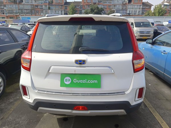 Geely Vision X6 2016, 104300 км, за 5092 USD