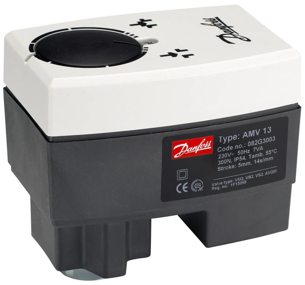 Электропривод AMV 13 230В Danfoss 082G3003 - редукторный с трехпозиционным управлением