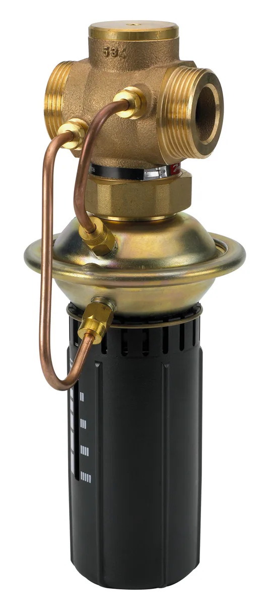 Danfoss 003H6593 — Моноблочный регулятор перепуска AVPA DN 15, PN 16, T рабочей среды 2–150 °С
