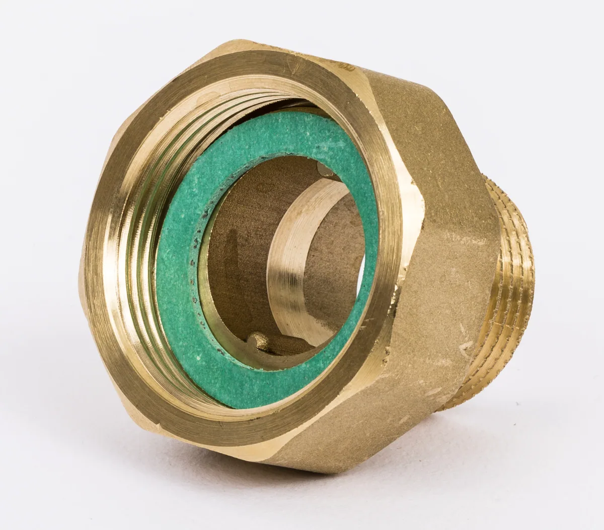 Danfoss 003H6904 — Комплект резьбовых фитингов, наружняя резьба R1, PN25 для клапана DN25 (G11/4), Латунь CW617N, 2 шт.