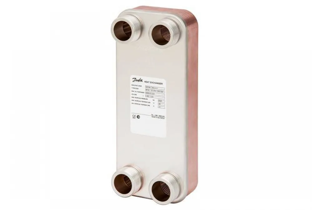 Danfoss 004H7552 — Паяный пластинчатый теплообменник XB 12M-1-100 PN25