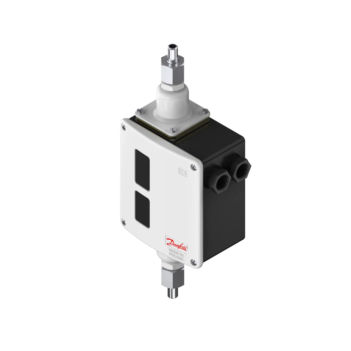 Danfoss 017D002166 — Реле перепада давления RT260A, диапазон настройки уставки 0,5-4 бар, дифференциал 0,3 бар, присоединение G 3/8