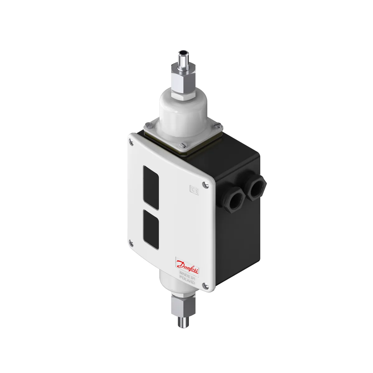 Danfoss 017D002766 — Реле перепада давления RT262A, диапазон настройки уставки 0-0,3 бар, дифференциал 0,03 бар, присоединение G 3/8