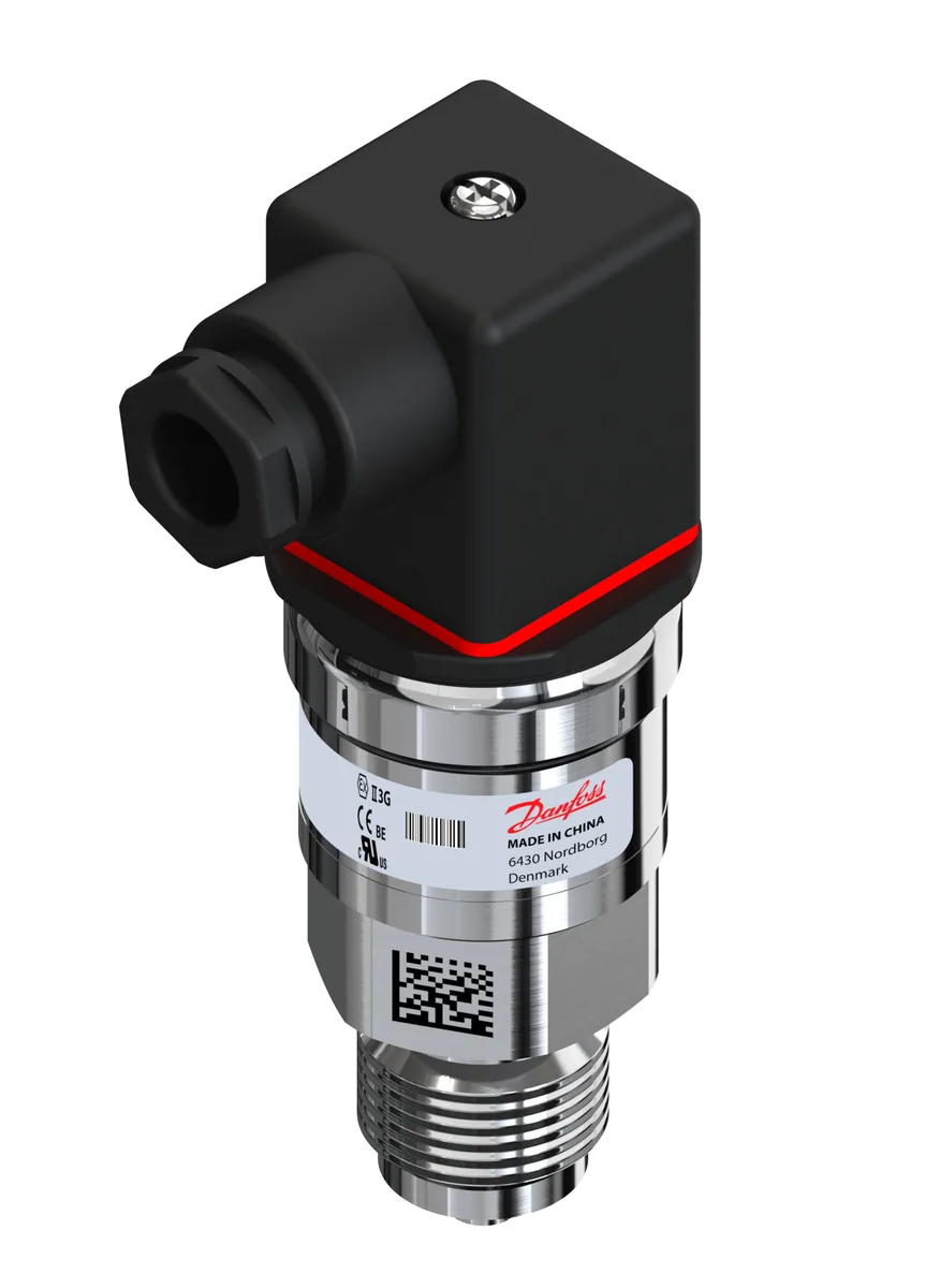 Danfoss 060G1875 — Преобразователь (датчик) давления MBS 3200, 0-10 бар, выходной сигнал 4-20 мА, внешняя резьба G1/2, IP 65