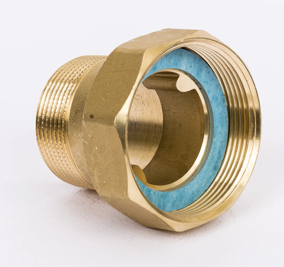 Danfoss 065B2004 — Резьбовые фитинги для VM2, DN40, PN25, наружная резьба, материал латунь