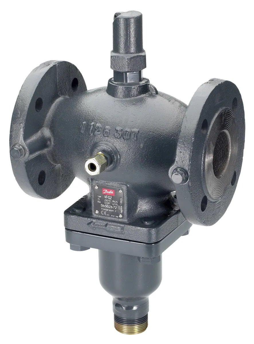 Danfoss 065B2663 — Клапан регулирующий универсальный VFQ 2, DN 125, PN 16, T рабочей среды 2–150 °С